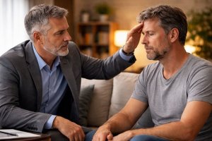 Силуэт мужчины